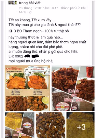 Quê bạn có đặc sản nào, hãy bán đặc sản đó chắc chắn sẽ đắt như tôm tươi, bởi càng vào dịp Tết nhu cầu tiêu dùng thực phẩm sạch càng tăng cao. Đặc biệt với tình trạng nhiều thực phẩm mất an toàn vệ sinh như hiện nay thì thực phẩm từ nhà đem ra thị trường lại càng có giá trị cao. Vậy tội gì mà không thử kinh doanh theo dạng online dịp Tết này để có đồng ra đồng vào.