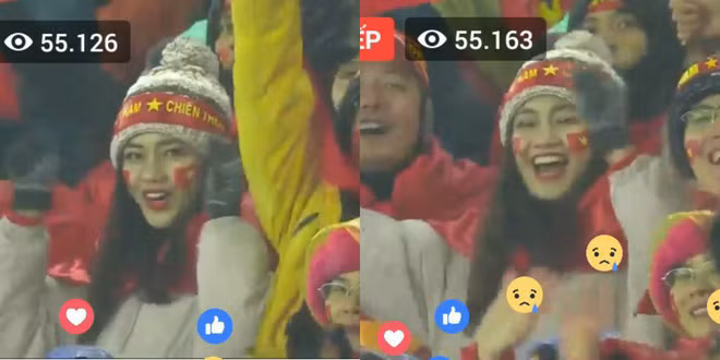 Trận chung kết giữa U23 Việt Nam và U23 Uzbekistan đã để lại cho người xem nhiều khoảnh khắc đáng nhớ. Không chỉ có sự chiến đấu quật cường của các cầu thủ dưới sân mà trên khán đài, ống kính máy quay cũng săn được rất nhiều những cô gái Việt xinh đẹp sang tận Trung Quốc để cổ vũ đội tuyển.