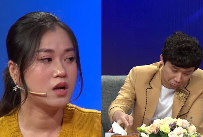 Tran Thanh roi nuoc mat khi Lam Vy Da ke chuyen tat con trai 2 tuoi