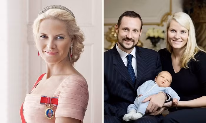 Mette-Marit được sinh ra trong một gia đình có cha mẹ làm nhà báo và nhân viên ngân hàng. Cô từng làm hầu bàn và bán quần áo, thậm chí làm quen với ma túy và phạm tội. Mette-Marit đã có một cậu con trai. Mette-Marit và Thái tử Haakon gặp vào năm 1999 tại một lễ hội âm nhạc. Đám cưới diễn ra vào năm 2001 và giờ họ có hai đứa con đáng yêu.