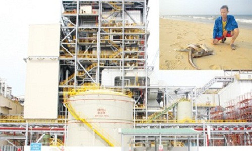 Khuat tat viec xa thai o Gang thep Hung Nghiep Formosa