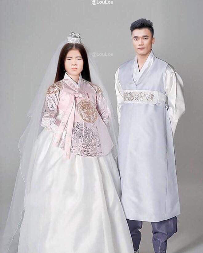 Đám cưới cổ tích của cặp tình nhân Chinh "đen" và Dũng "soái ca".