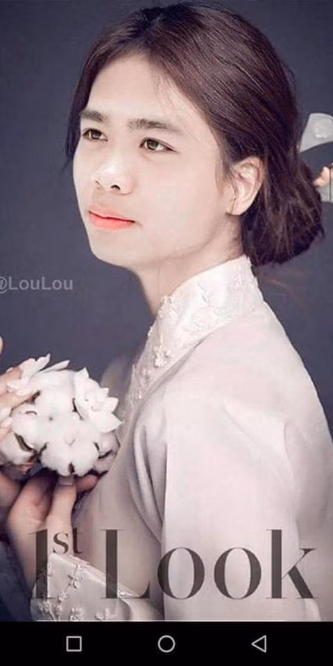 Công Phượng đẹp e lệ theo tông màu Hàn Quốc xuất hiện trên tạp chí xứ Kim Chi.