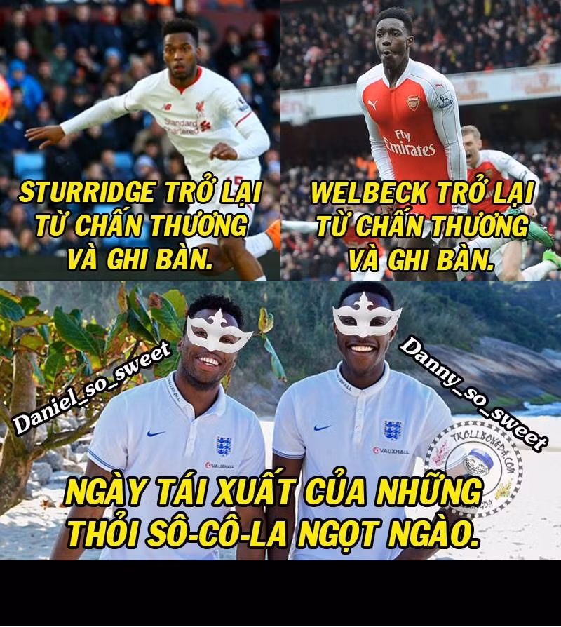Không chỉ có Welbeck mang lại sự ngọt ngào cho Arsenal. Một ngôi sao người Anh khác cũng mang lại cảm giác đó cho các CĐV đó là Daniel Sturridge.