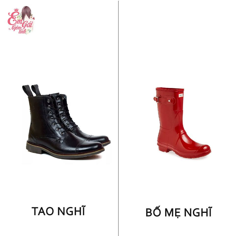 Đôi giày da cao cổ Chelsea Boots thời thượng sẽ bị hiểu nhầm là đôi ủng người bạn thân thiết của các bác làm nông.