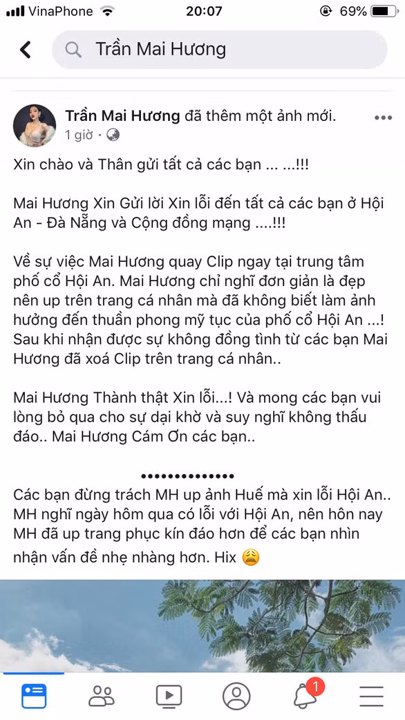 Thieu nu nguc tran chup anh o Hoi An bat ngo xin loi-Hinh-2