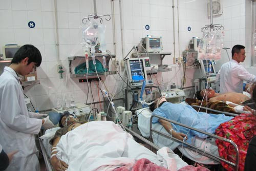 Ngày Tết, số ca cấp cứu vì tai nạn tăng cao