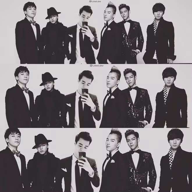 Phong cách thời trang chuẩn Hàn Quốc cùng màn chịu khó "diễn sâu" của Văn Toàn cũng hợp với concept của Big Bang, đó là nhận xét của nhiều người sau khi nhìn bức ảnh của chàng tiền đạo này khi đứng cạnh các thành viên nhóm nhạc Hàn Quốc.