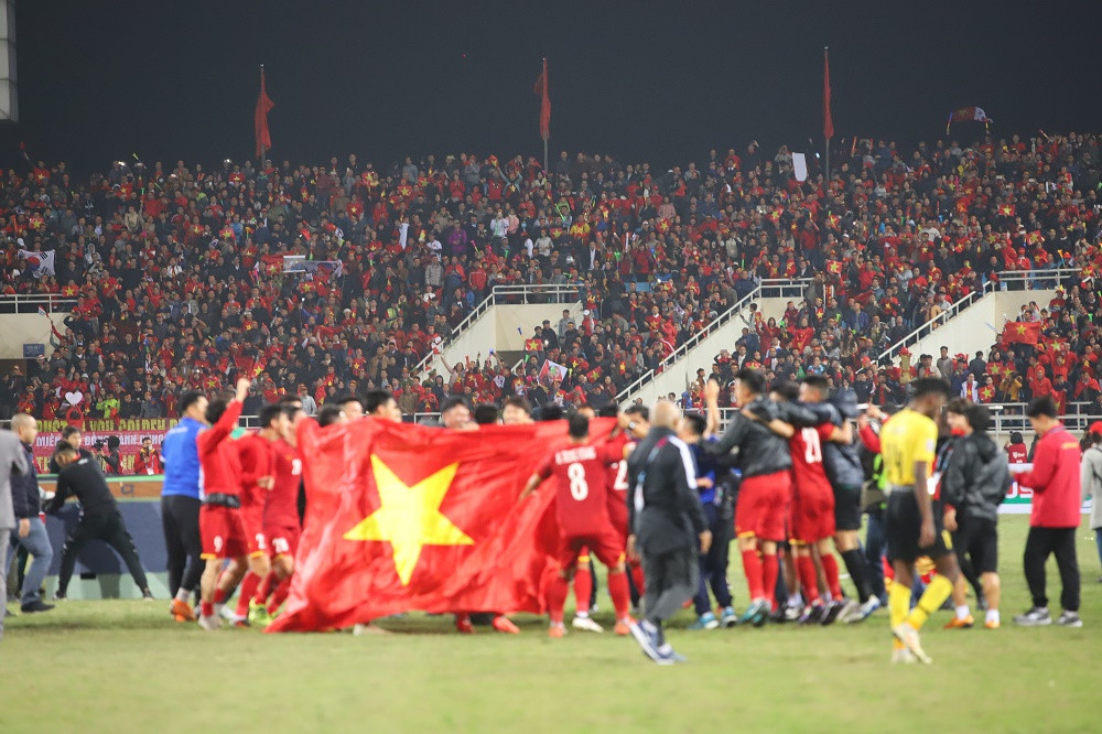 Doi tuyen Viet Nam vo dich AFF Cup va nhung hinh anh khong the quen