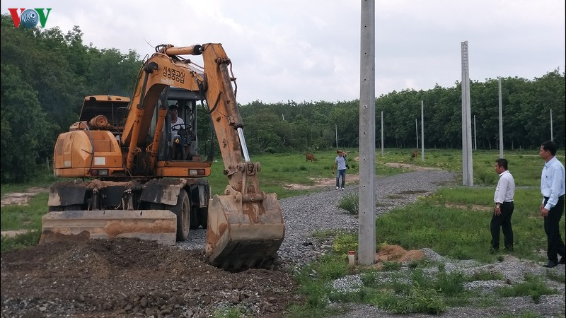 Trước đó khu đất khu đất này đã hoàn thiện hạ tầng, giao thông.