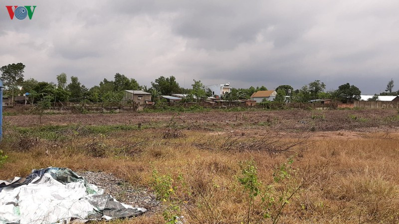 Khu đất trước đây công ty Alibaba từng đưa khách đến giới thiệu dự án đất nền.