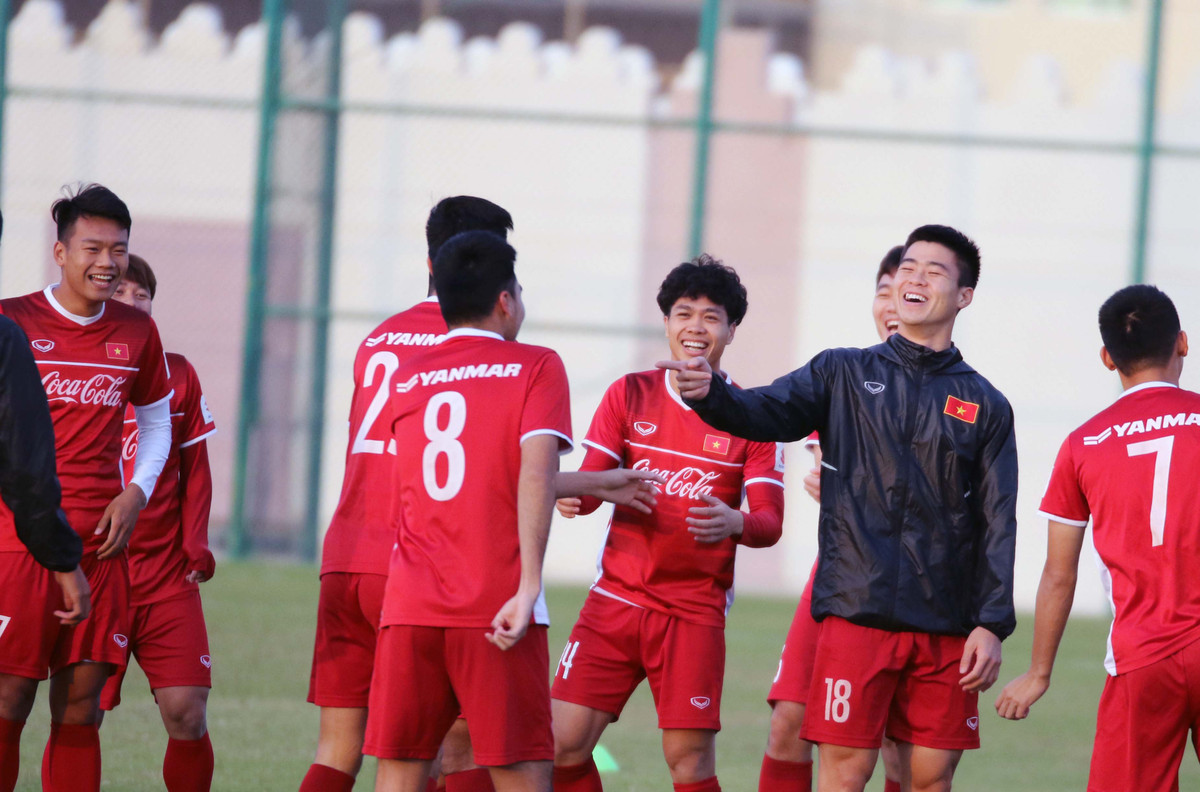 Chiều 31/12, đội tuyển Việt Nam sẽ trận giao hữu cuối cùng trước giải với đội tuyển Philippines. Nguồn ảnh: VFF