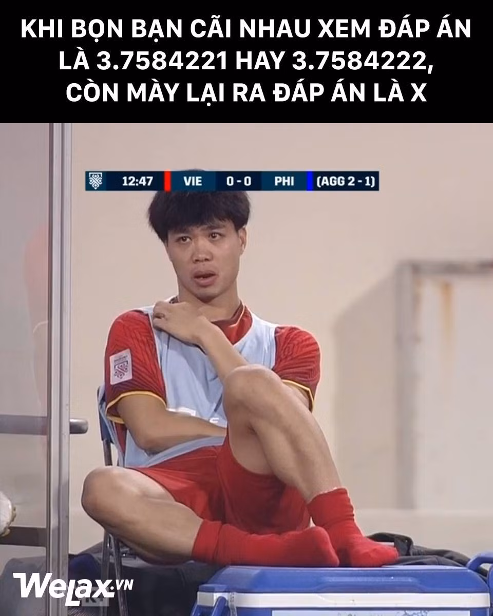 Khoảnh khắc cực "ngơ" của Công Phượng khi bị chính các phóng viên "troll" và cũng như trận trước, chàng trai Nghệ An này lại tiếp tục bị chế ảnh và được đăng tải rộng rãi trên MXH.