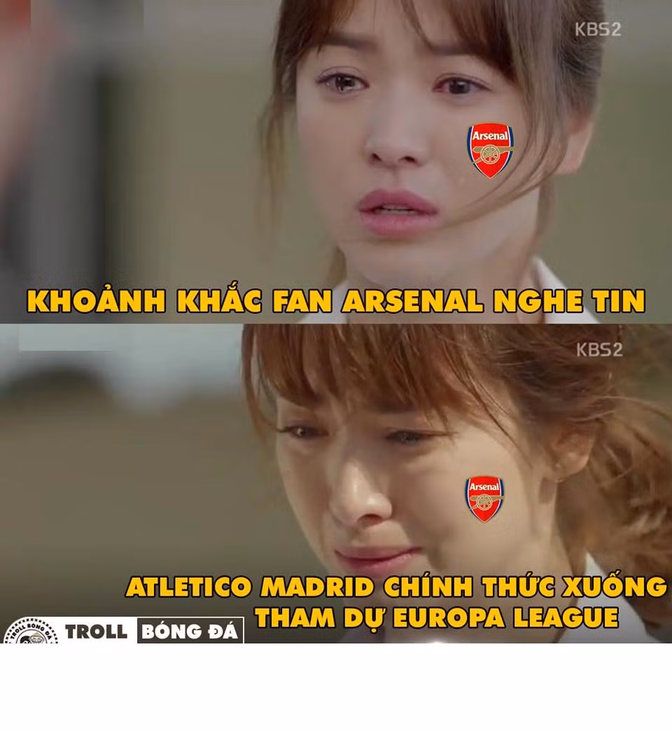 Cảm xúc của fan Arsenal khi nghe tin các ông lớn của châu Âu rời C1 để xuống Europa League cho họ "ăn hành".