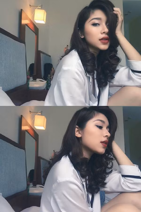 Cùng ngắm những hotgirl sở hữu khuôn mặt chữ L đẹp xuất sắc, gạt bỏ mọi tiêu chuẩn về mặt v-line. Ảnh sử dụng trong bài: Sưu tầm Facebook.