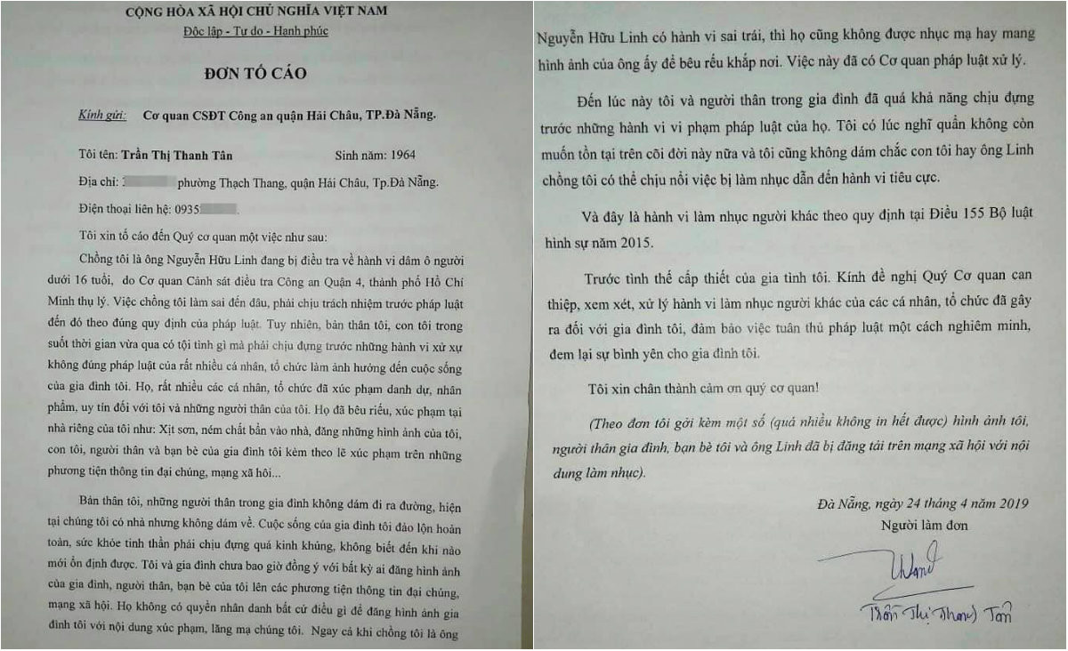 CDM buc xuc voi tam thu cua vo ong Linh 