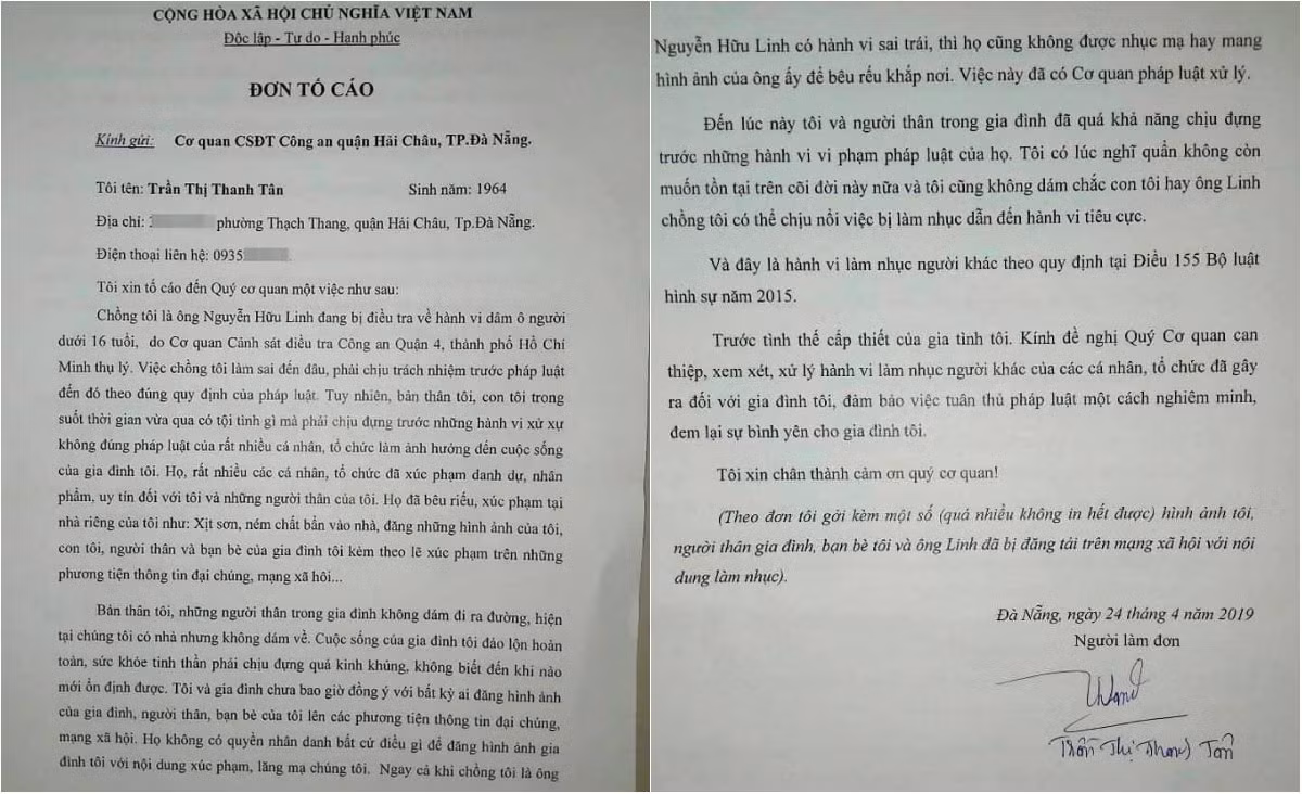 CDM buc xuc voi tam thu cua vo ong Linh 