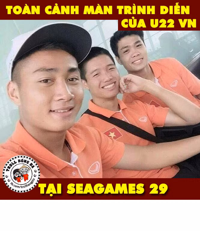 3 cái tên tạo nên "ấn tượng" cho NHM Việt Nam tại môn bóng đá nam SEA Games 29.