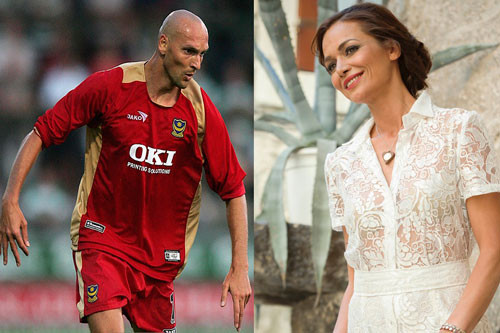  Cầu thủ yêu hoa hậu tiếp theo là Ivica Mornar (cựu tiền đạo Sevilla) và Fani Capalija – Hoa hậu Croatia năm 1993.