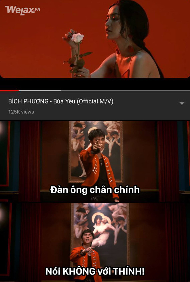 Bùa yêu của Bích Phương, ai dính thính thì dính, chứ Sơn Tùng MTP thì không. Bởi anh đã có công thức "Chạy ngay đi".