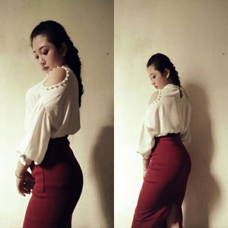 Theo nghề xăm không được, cô bạn chuyển sang nghiên cứu về gym và người mẫu cơ bắp (Fitness).