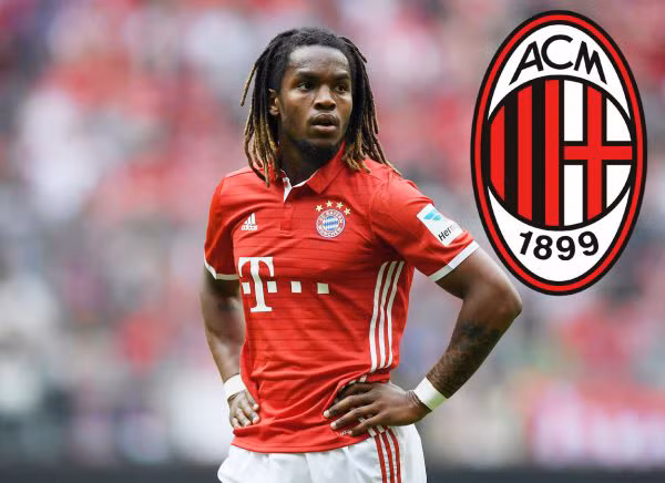 AC Milan trả giá sốc mua Sanches: Theo thông tin chuyển nhượng bóng đá mới nhất từ Calciomercat, Milan đang tiến gần đến việc chiêu mộ Renato Sanches từ Bayern với giá 35 triệu euro. Đây là mức giá quá cao cho tiền vệ chơi thất vọng trong màu áo Hùm xám mùa 2016/17. Ảnh: Calciomercat