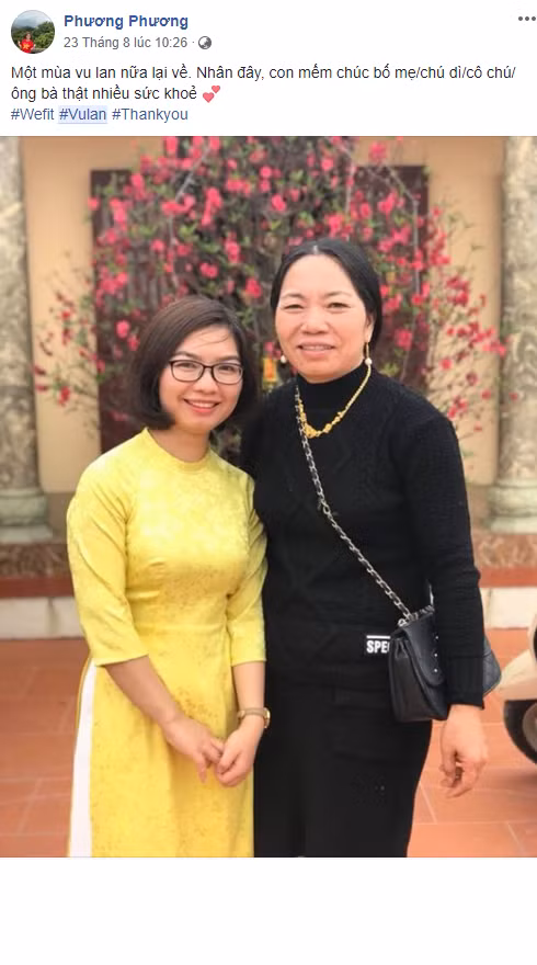 Một lời chúc ý nghĩa được bạn trẻ có nickname Phương Phương gửi tới tất cả những người thân của mình.