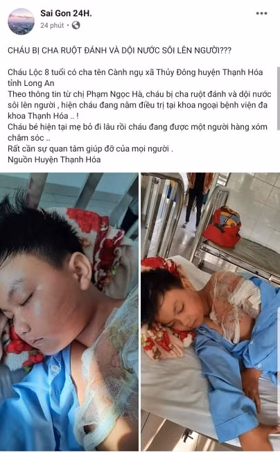 Thuc hu chuyen bo de danh va doi nuoc soi len nguoi be trai 8 tuoi?