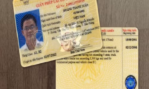 Bo quy dinh bat buoc phai doi bang lai PET