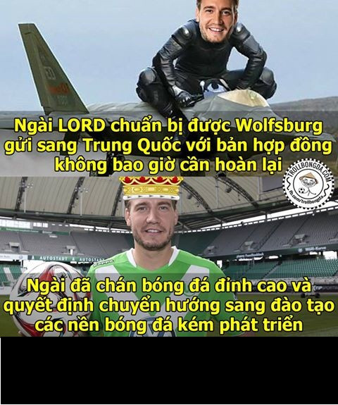 Do chán thi đấu tại giải đấu đỉnh cao thế giới, "thánh Lord" quyết tâm sang Trung Quốc để giúp phát triển nền bóng đá đất nước đông dân nhất thế giới.