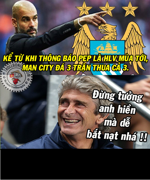 Nhìn qua Anh, nơi cuối tuần qua diễn ra những trận đấu đình đám tại FA Cup. Nơi Man City kể từ ngày nhận tin Pep Guardiola làm HLV trưởng khi kết thúc mùa giải thì đã thua liền ba trận.