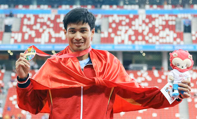 Thượng úy Nguyễn Văn Lai đã giành được HCV tại nội dung chạy 5000m tại SEA Games 28. Hơn thế nữa, chính "anh nuôi" Văn Lai đã phá kỷ lục ở nội dung này đã tồn tại 22 năm.