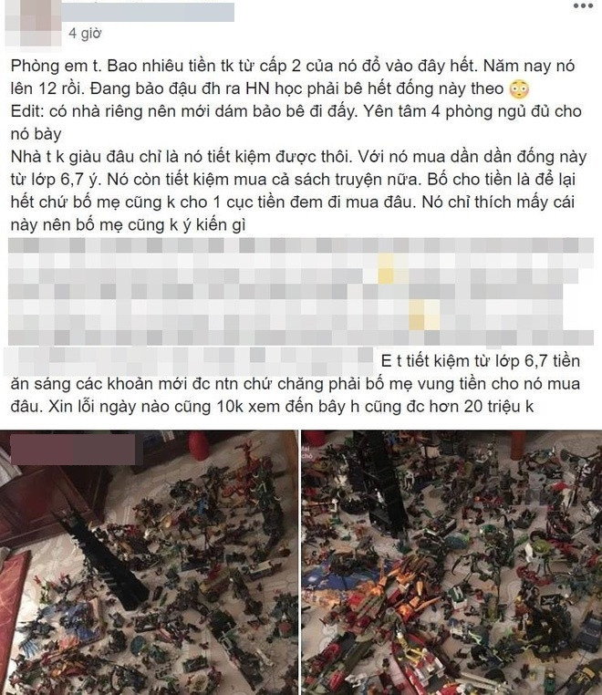 Nhiều thành viên cũng tranh thủ khoe bộ sưu tầm đồ chơi của mình trong phần bình luận. Nhắc lại kí ức một thời "dữ dội", ai cũng hào hứng và tự hào.