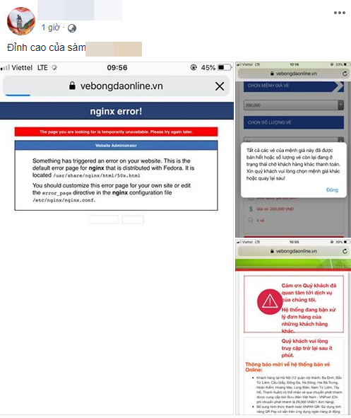 Chưa dừng lại ở đó, nhiều dân mạng còn đặt câu hỏi rằng liệu đây có phải chiêu trò của một thế lực nào đó? Liệu số lượng bán vé online có thực đến được tay những CĐV chân chính? Chắc rằng lại phải mua vé với giá cao từ những cò vé?