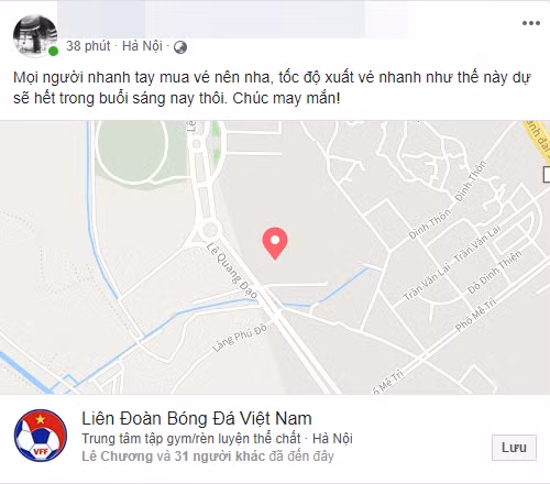 Tuy nhiên, trái với sự trông đợi của nhiều người, đa phần các dân mạng đều không mua được vé vì các trang web mua vé AFF Cup đều báo bận hoặc nghẽn mạng cục bộ.