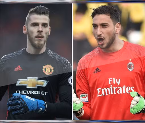 Donnarumma thay De Gea: Theo The Sun, M.U sẽ cho phép David de Gea chuyển đến Real Madrid vào mùa giải tới nếu họ mua được Gianluigi Donnarumma từ AC Milan. Ảnh: The Sun