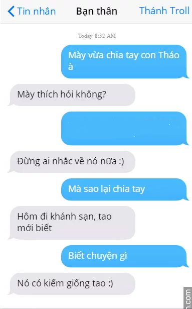 Chỉ vì yêu nhầm cô nàng "lạc giới" mà chuyện tình của chàng trai trẻ phải chấm dứt.