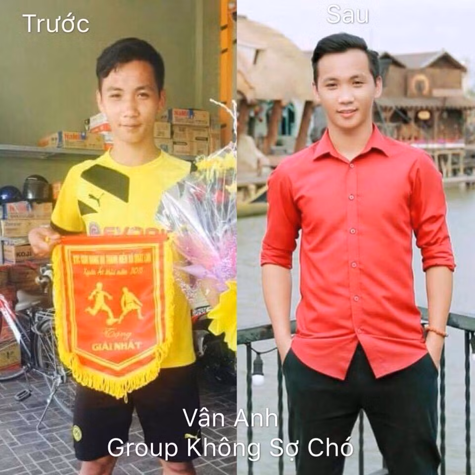 Không còn tóc tai bù xù, áo quần xộc xệch. Bây giờ, anh ta đã chỉn chu hơn, biết điệu đà hơn. Sức mạnh của bạn gái quả thật không thể đùa được đâu.