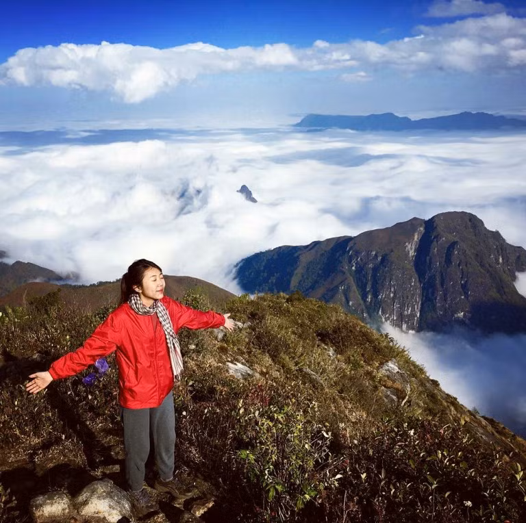 Cõi bồng lai ngay trước mắt của dân phượt. Ảnh: oiibeo