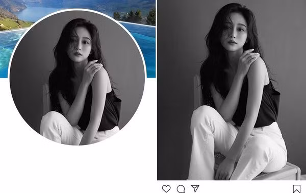 Từ tháng 6/2018 đến nay, những hình ảnh đăng tải đều là hình ảnh được lấy của những hot girl nổi tiếng Trung Quốc. Thậm chí, đến những hình ảnh T.K.M đăng tải tự nhận là chụp với mẹ cũng là lấy từ tài khoản Instagram có tên wenyu1025.