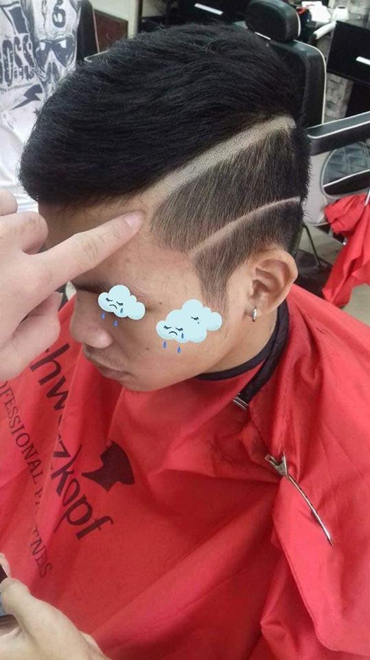 Với anh em, một gương mặt nhẵn nhụi cùng với mái tóc sành điệu để đón Tết cũng được họ chú trọng. Đặc biệt, trong mùa Tết năm nay, mái đầu under cut với đường kẻ vạch trên đầu đã quay trở lại thành mốt được nhiều người lựa chọn.