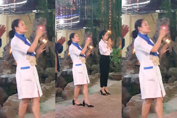 Chùa chiền là nơi linh thiêng, vì vậy không được coi việc đi lễ chùa là trò giải trí, tiêu khiển, tham quan, dạo chơi thông thường, vậy nên khuyến cáo với nhiều bạn trẻ rằng hãy giữ thể diện cho mình bằng chính những việc đơn giản nhất.