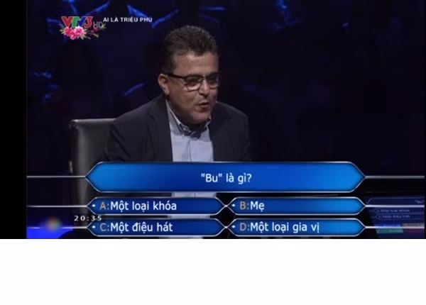 Liệu có người nào nhầm "Bu" ở đây là bu lông, tua vít không. Ảnh trong bài: VTV.