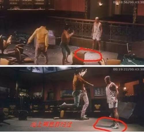 Diện đồ cổ trang song Trương Vệ Kiện (vai Trương Quân Bảo) lại đi giày thể thao trong phim “Thiếu niên Trương Tam Phong”.