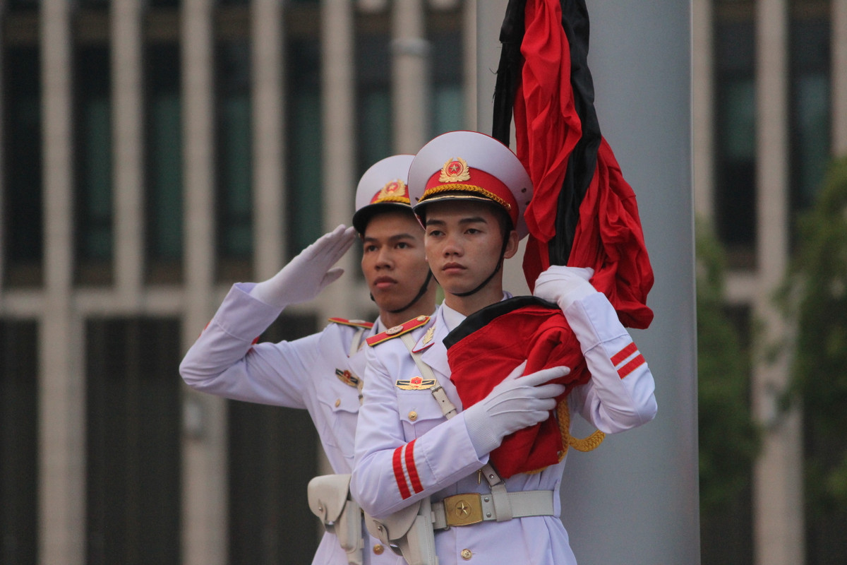 Lễ viếng Chủ tịch nước Trần Đại Quang bắt đầu từ 7 giờ 00 phút, ngày 26/9/2018, tại Nhà tang lễ quốc gia số 5 Trần Thánh Tông, Hà Nội.