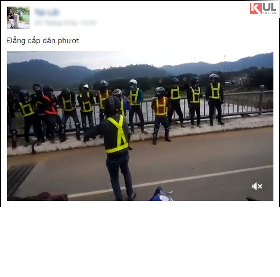 Trước đó, đoạn clip ghi lại hình ảnh những phượt thủ đã đứng trên cầu cũng nhảy nhót khiến ảnh hưởng tới người tham gia giao thông cũng đã được ghi lại và đăng tải rộng rãi trên mạng xã hội.