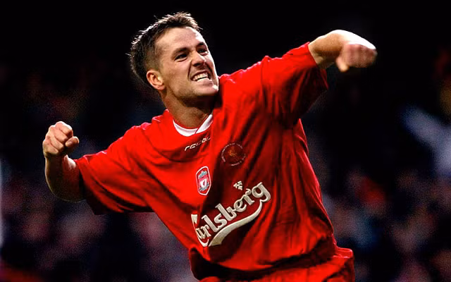 Owen cần đến 98 trận và đánh dấu thành tích này bằng bàn thắng vào lưới Southampton ngày 26/8/2000.