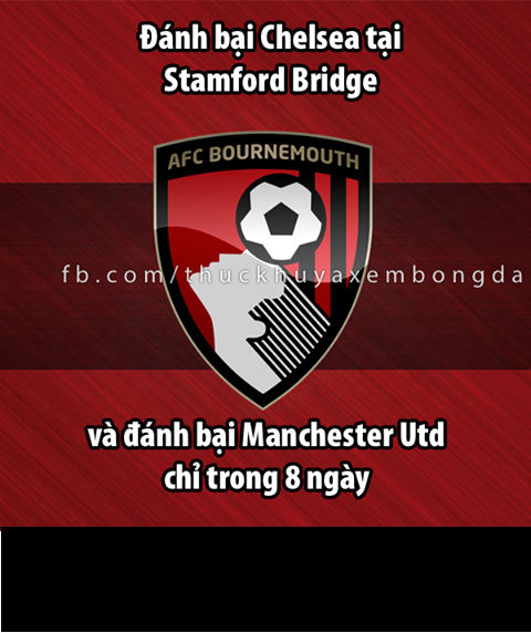 Bournemouth đang bước theo chân của Leicester City khiến cho các đại gia ở giải Ngoại hạng Anh "ăn hành".