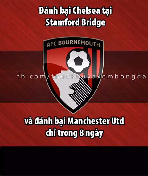 Bournemouth đang bước theo chân của Leicester City khiến cho các đại gia ở giải Ngoại hạng Anh "ăn hành".