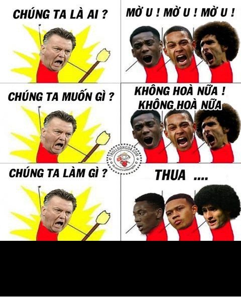 Dân mạng đã tung ảnh chế về khẩu hiệu mới của các cầu thủ Man United mùa giải này.